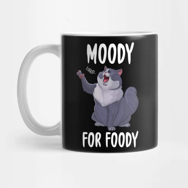 Moody For Foody Fat Cat by Eugenex